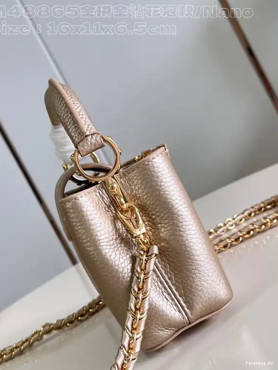 First bags ru VUITTON nano-16*11*6.5CM CAPUCINES LOUIS 0519